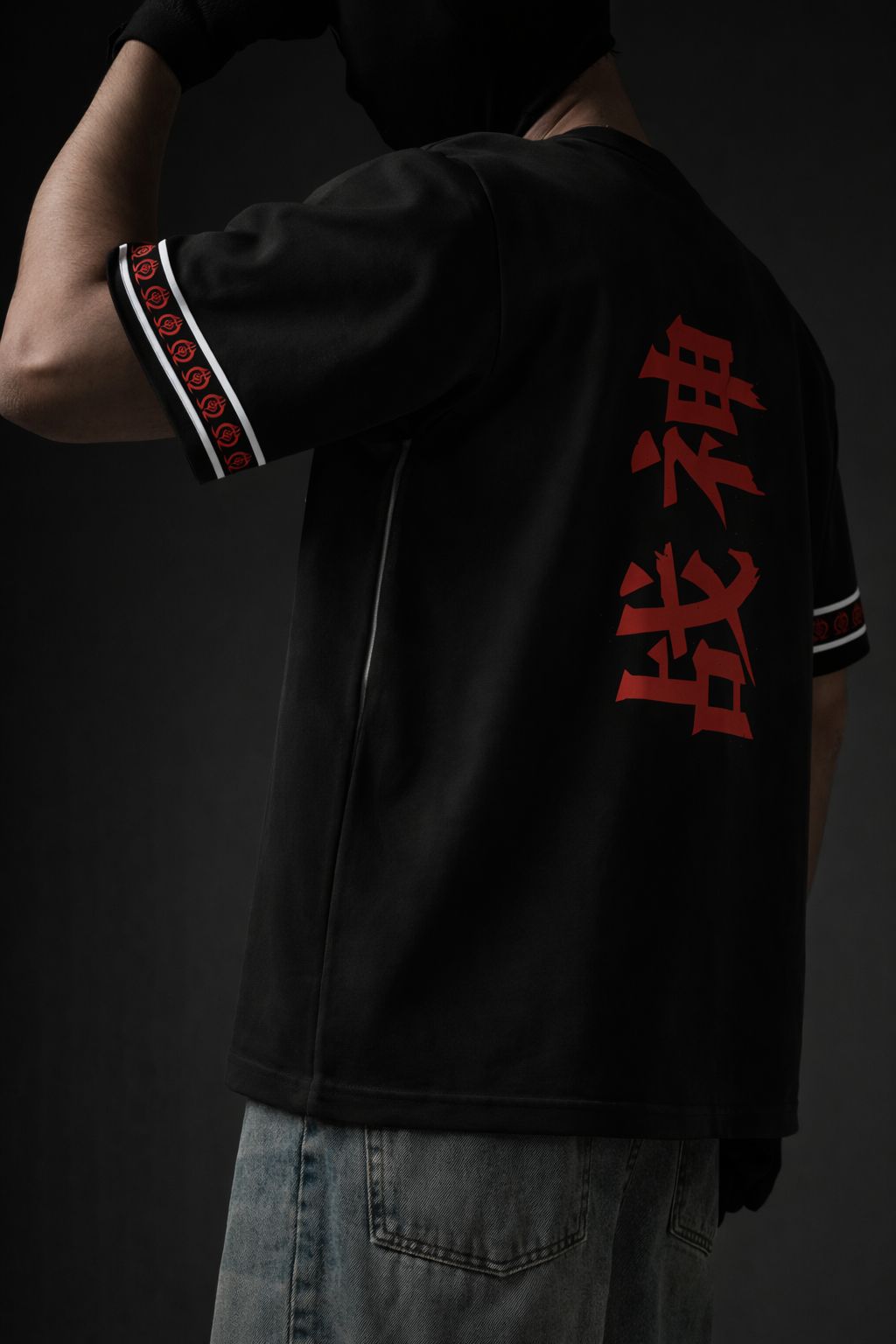 War God Japanese Graphic Oversized T-Shirt