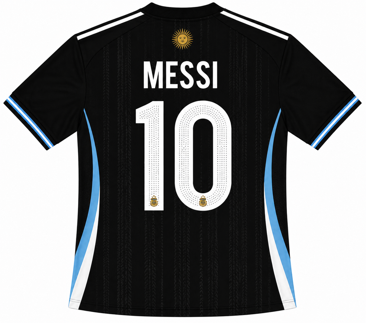 Classic Football Tee – Black Edition