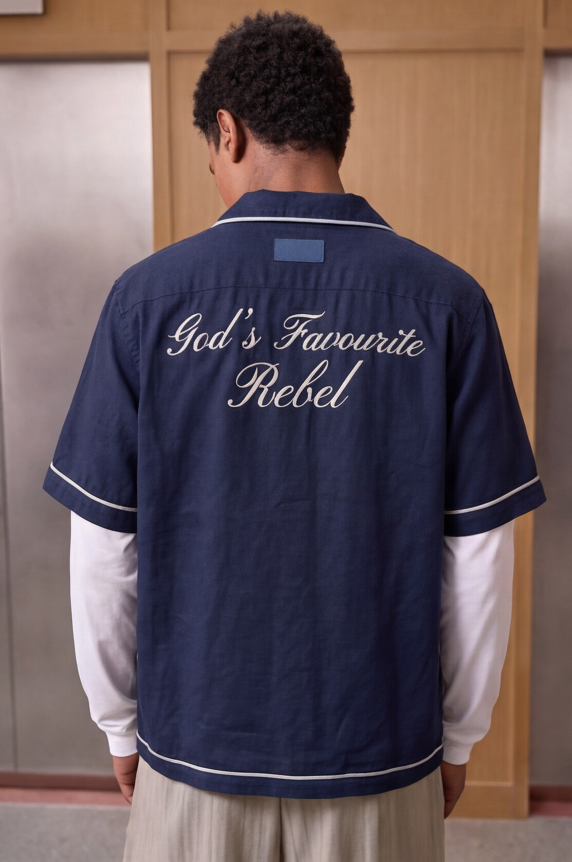 God’s Favourite Rebel Oversized Shirt