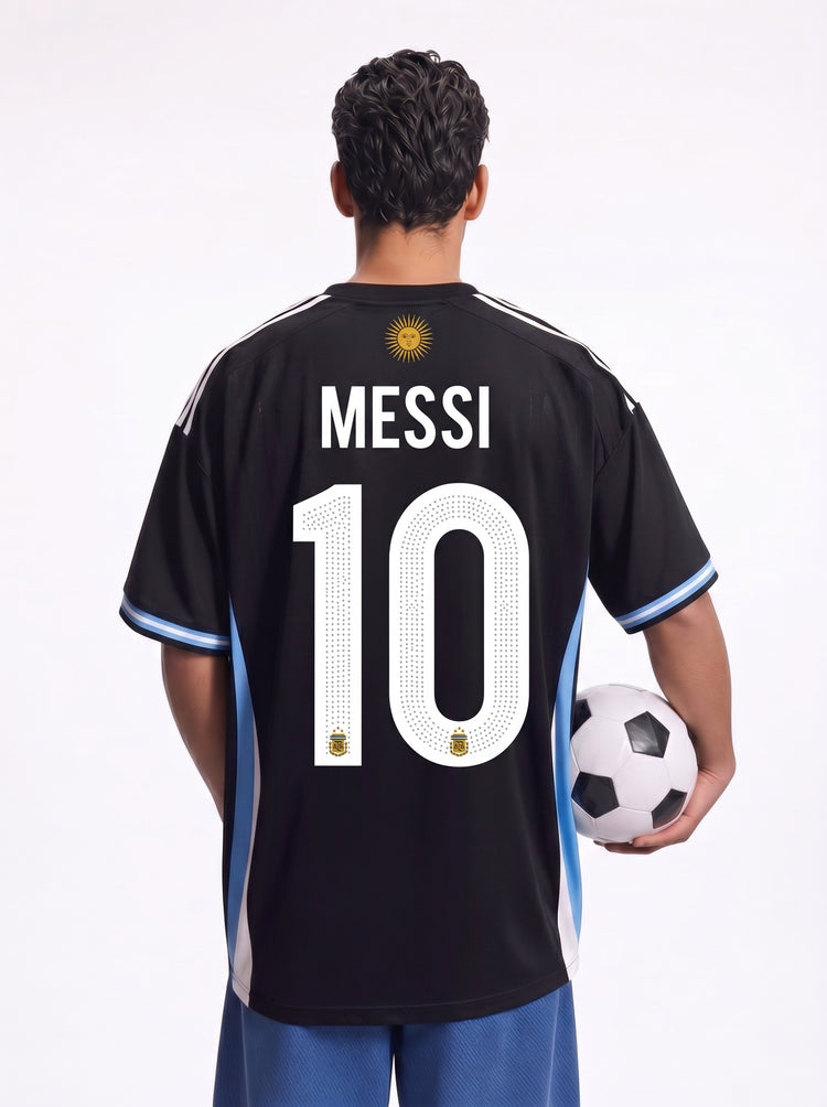 Classic Football Tee – Black Edition